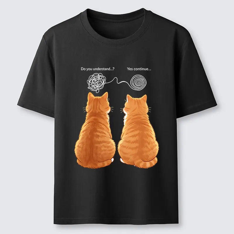 Kyoto-Lion Relatable Cat Thoughts Classic T-Shirt