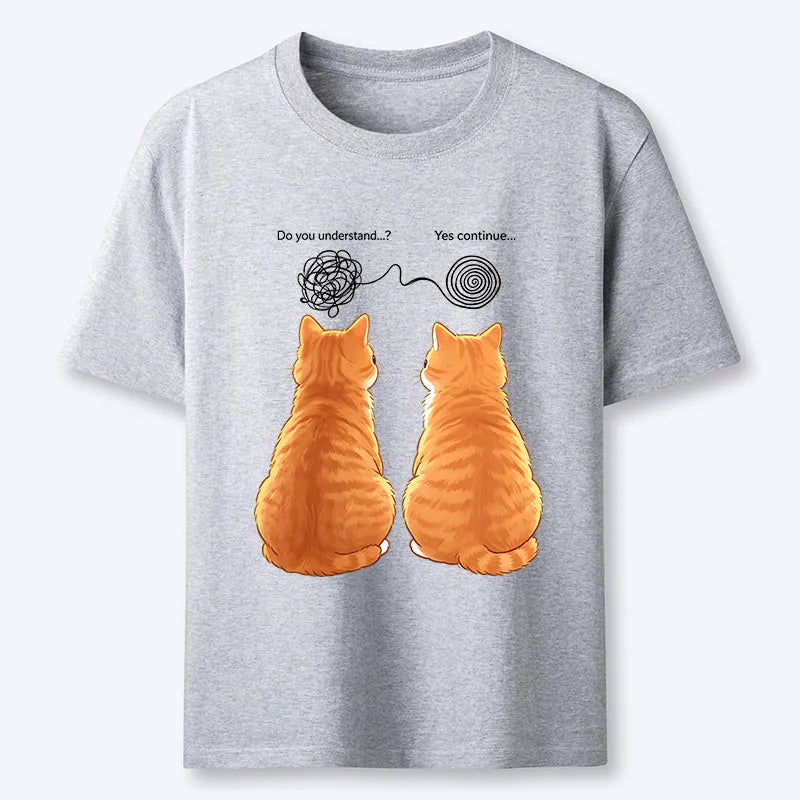 Kyoto-Lion Relatable Cat Thoughts Classic T-Shirt