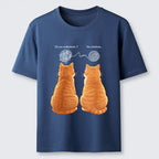 Kyoto-Lion Relatable Cat Thoughts Classic T-Shirt