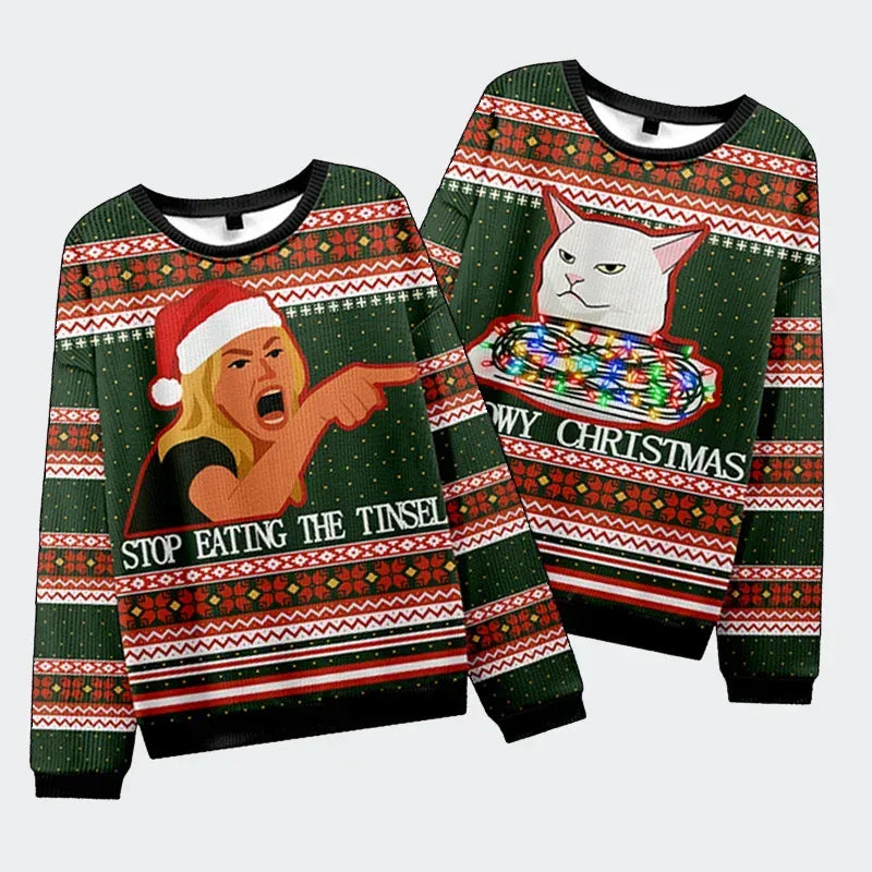 Kyoto lion ugly sweater holiday special