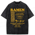 Japanese streetwear t-shirt with free shipping