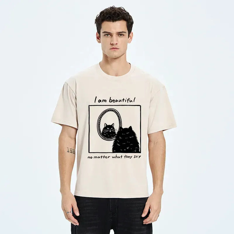 Japanese cat t-shirt for women
