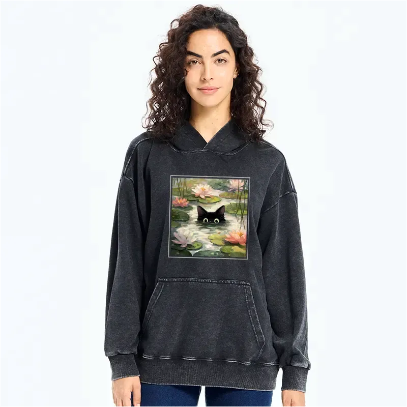 Unisex Kyoto Cat Hoodie on Sale