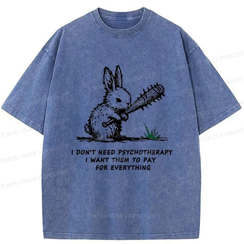 funny rabbit t-shirt for daily wear