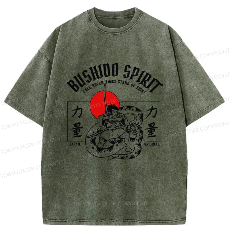 Vintage Japanese Samurai Washed T-Shirt