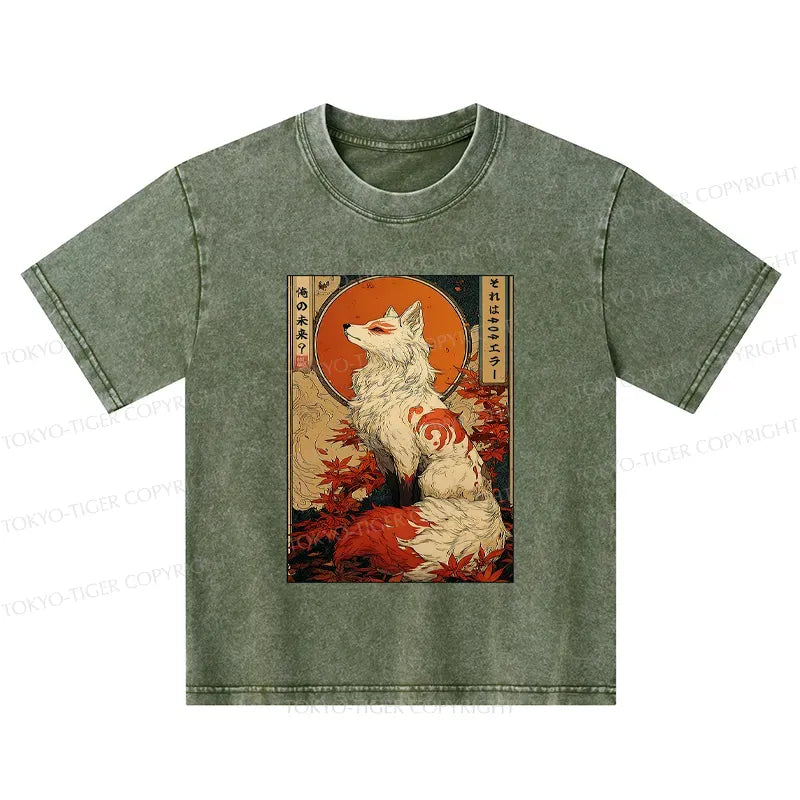 Kids Mythical Nine Tailed Fox Shirt