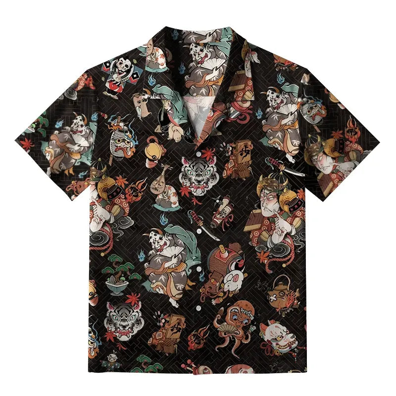 Kyoto Lion Shirt for Everyday Wear