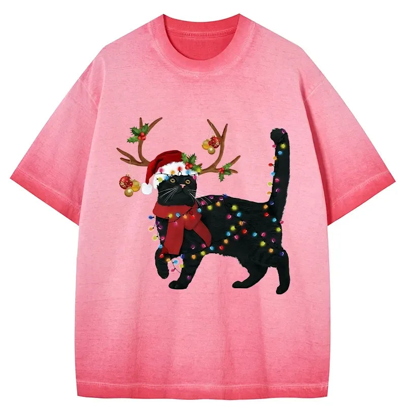 Kyoto lion vintage washed t-shirt