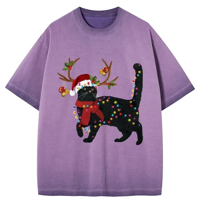 Kyoto lion vintage washed t-shirt