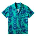 japanese raccoon aloha shirt for summer