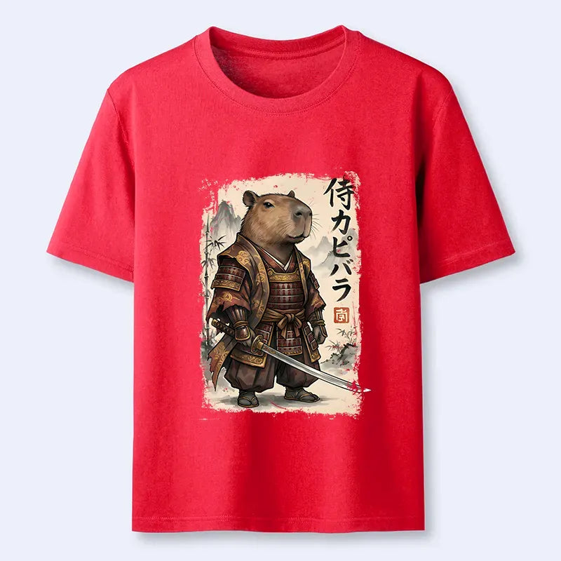 Vintage Ukiyo-e Capybara Tee for Streetwear