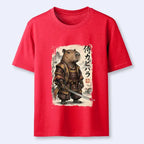 Vintage Ukiyo-e Capybara Tee for Streetwear