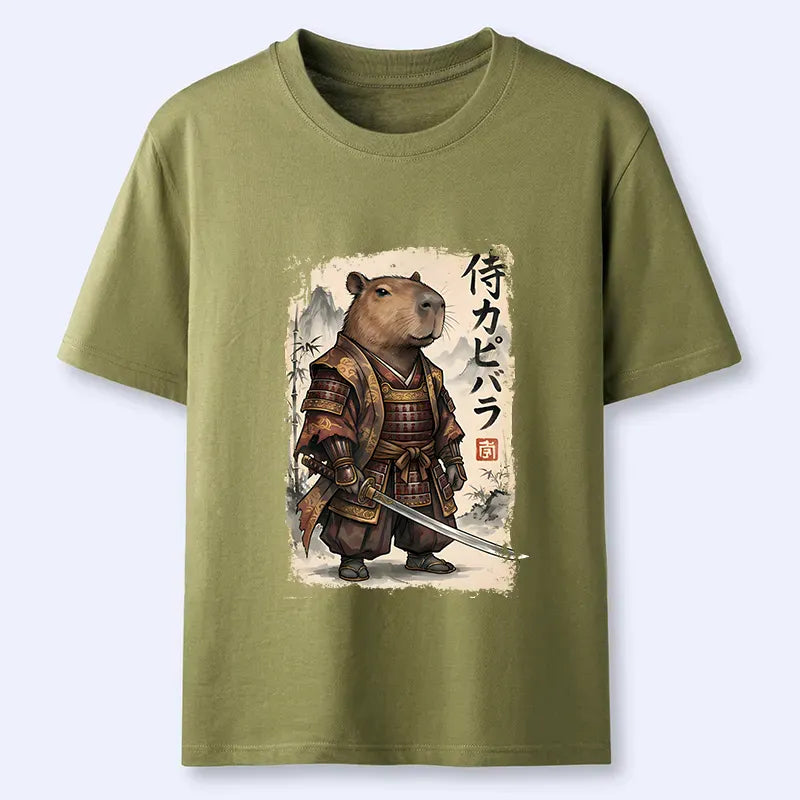 Kyoto-Lion Samurai Capybara Classic T-Shirt