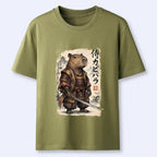 Kyoto-Lion Samurai Capybara Classic T-Shirt
