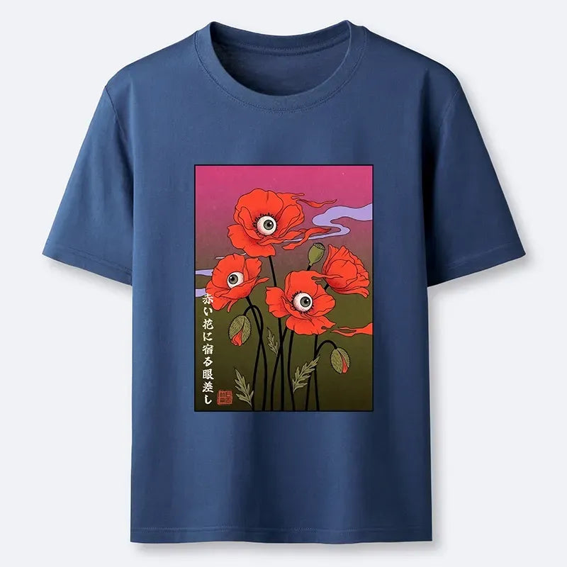 Mystic Eye Print T-Shirt on Sale
