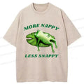 Kyoto-Lion Sleeping Frog Washed T-Shirt