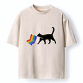 Japanese Black Cat Pride Flag T-Shirt