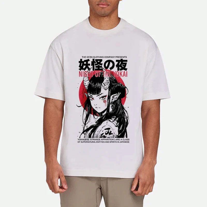 kyoto lion japanese yokai tee streetwear