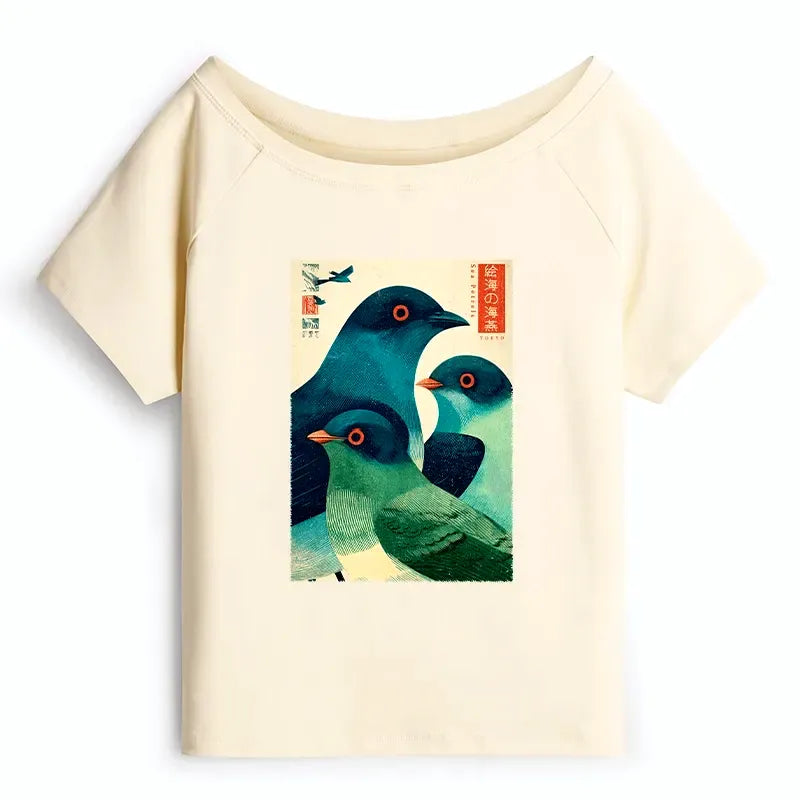 unique Japanese design top on sale