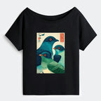 unique Japanese design top on sale