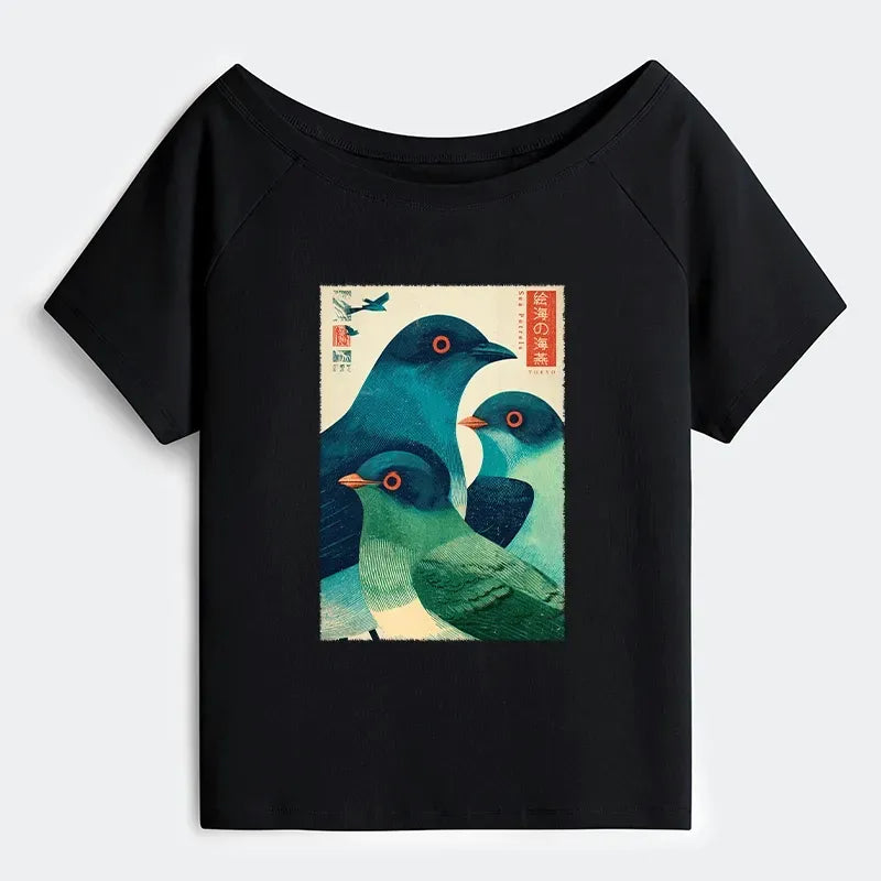 unique Japanese design top on sale