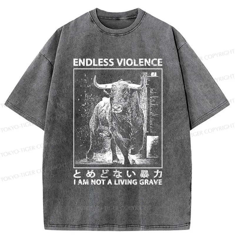 Japanese Washed T-Shirt for Daily Wear