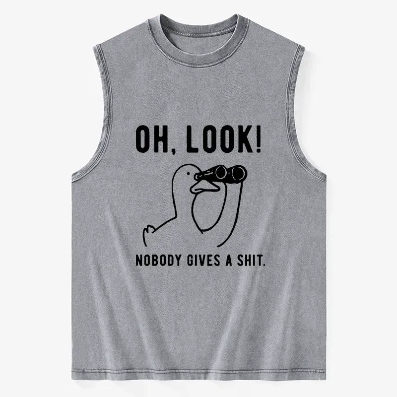 Funny Duck Meme Tank Top for Gift Idea