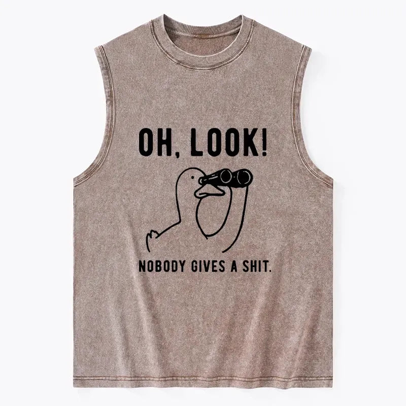 Funny Duck Meme Tank Top for Gift Idea