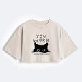 washed unisex cotton tee for summer