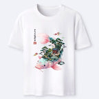 Flowing Koi Unisex Tee for Vacation
