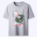 Kyoto-Lion Journey Of The Flowing Koi Classic T-Shirt