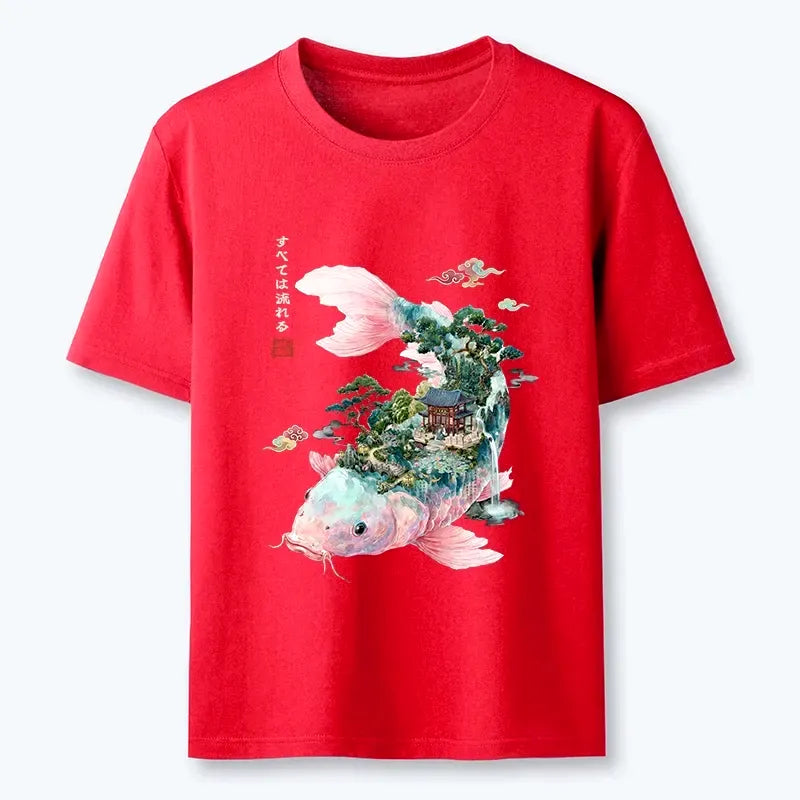 Kyoto Lion Koi T-Shirt Limited Edition