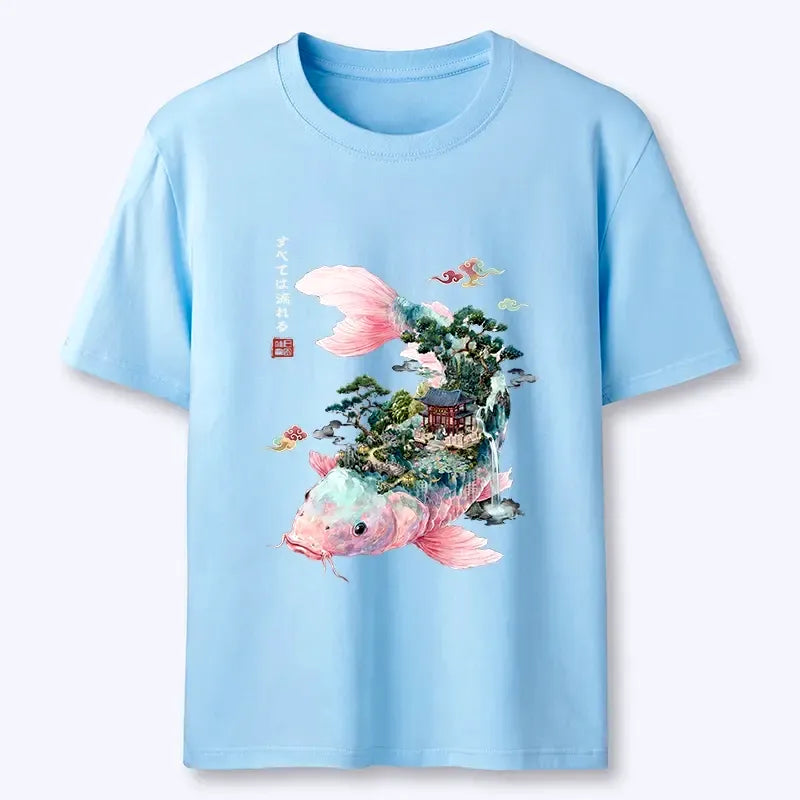 Kyoto Lion Koi T-Shirt Limited Edition