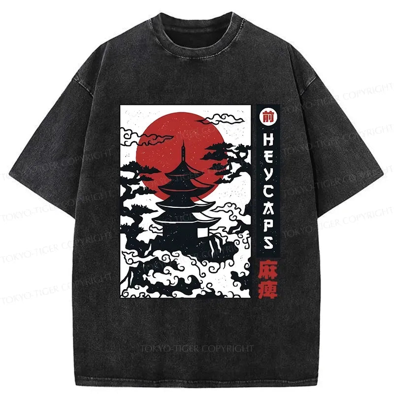 Free Shipping Kyoto Lion Vintage Tee