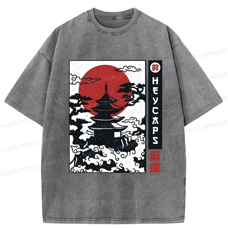 Free Shipping Kyoto Lion Vintage Tee