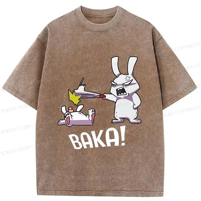Stupid Rabbit Washed Tee Streetwear