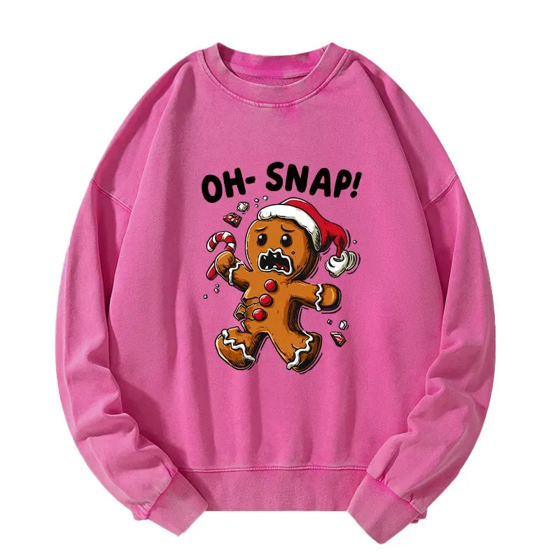 Japanese Vintage Christmas Sweatshirt for Men