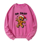 Japanese Vintage Christmas Sweatshirt for Men