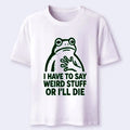 Kyoto-Lion Weird Frog Funny Meme Classic T-Shirt