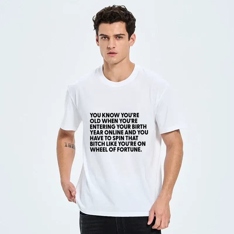 Relatable Old Human Joke Unisex Tee