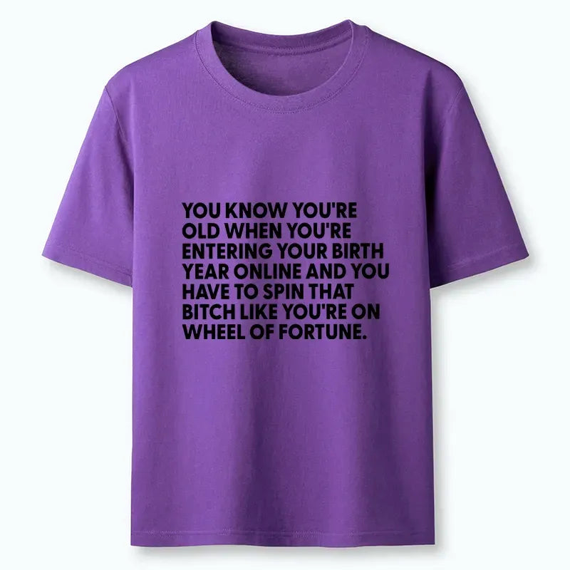 Kyoto-Lion Relatable Old Human Joke Meme Classic T-Shirt