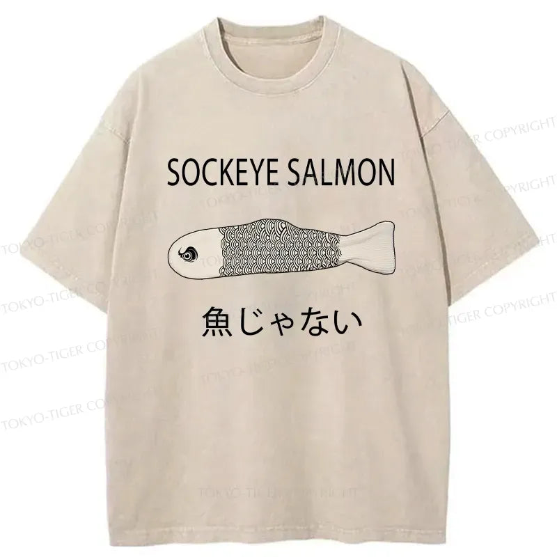 Vintage sockeye salmon tee on sale