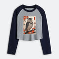 Trendy Kyoto Lion Crop Top for Summer