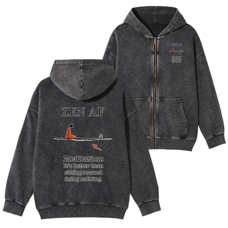 Vintage Japanese Zip Hoodie Free Shipping