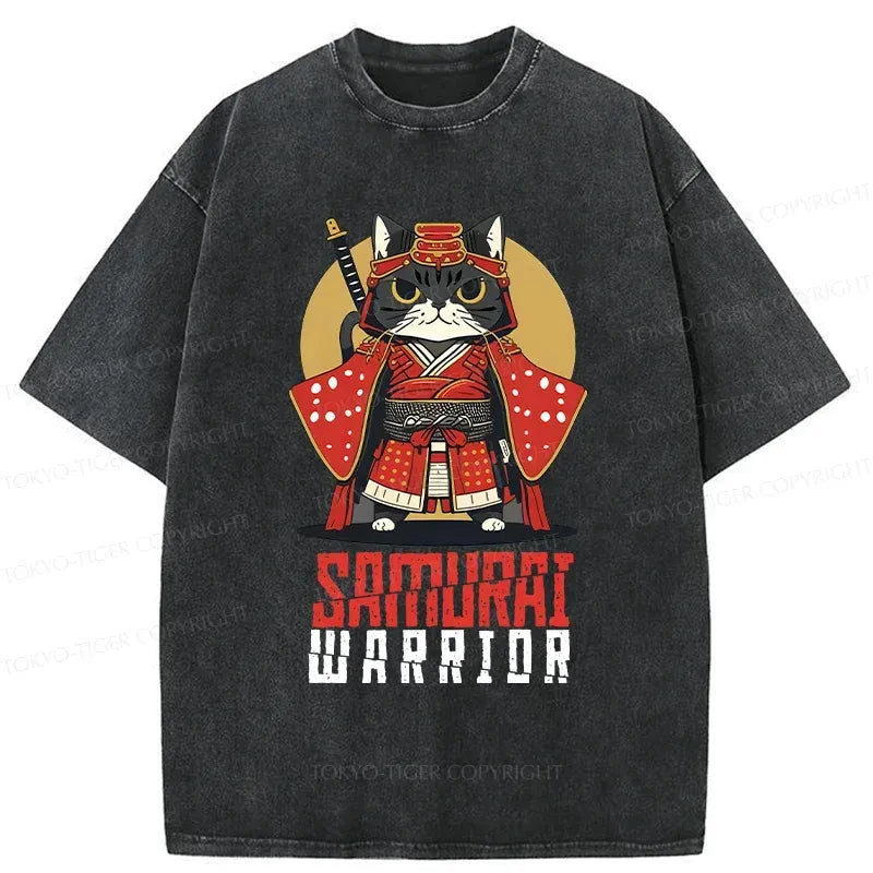 Japanese Ukiyo-e Cat T-Shirt Free Shipping