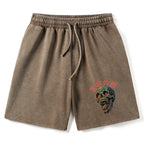 unisex skull shorts for daily wear