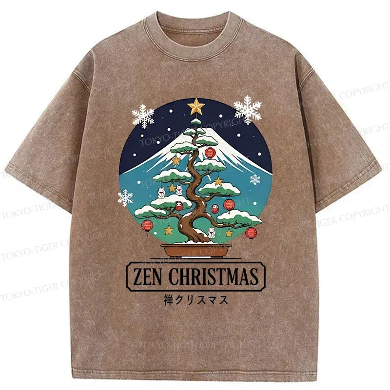Kyoto Lion Washed T-Shirt for Christmas