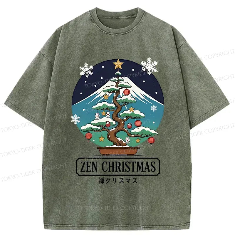 Kyoto Lion Washed T-Shirt for Christmas