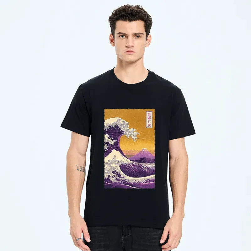 Kyoto-Lion Raging Waves Classic T-Shirt