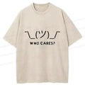 Japanese Washed Lion T-Shirt for Streetwear